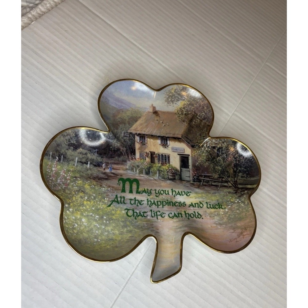 The Franklin Mint - An Irish Blessing, Limited Edition Decorative Plate, 8"